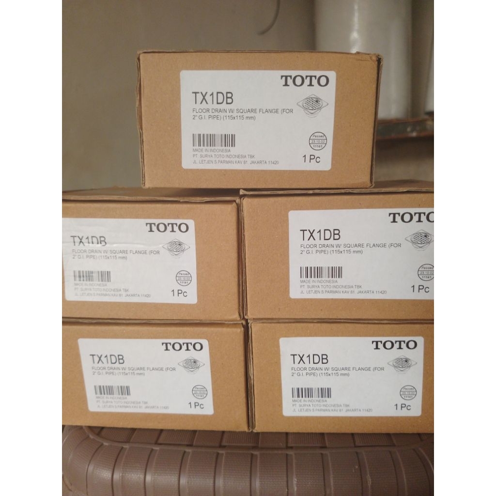 FLOOR DRAIN/SARINGAN KAMAR MANDI MERK TOTO TX 1DB