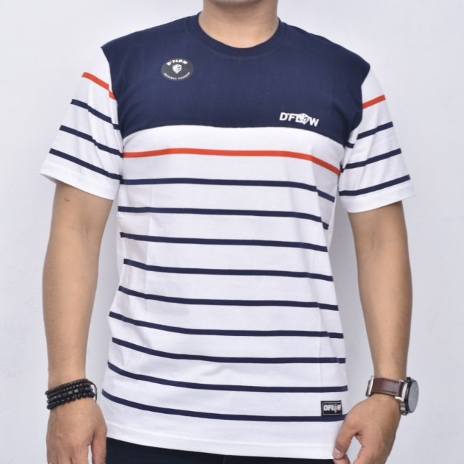 KAOS PRIA D'FLOW ORIGINAL WHITE