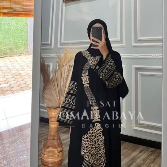 Abaya kris dewasa - Gamis terbaru dan kekinian - abaya arab Saudi - jubah jumbo - busana muslimah - 