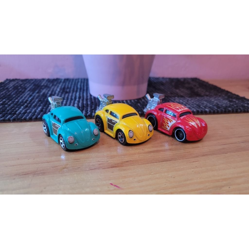 Hotwheels Tooned vw bettle vw kodok lucu unik loose