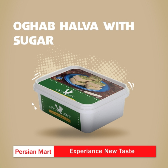 

Oghab Halva with Sugar Pistachio 400g – Premium Persian Halva