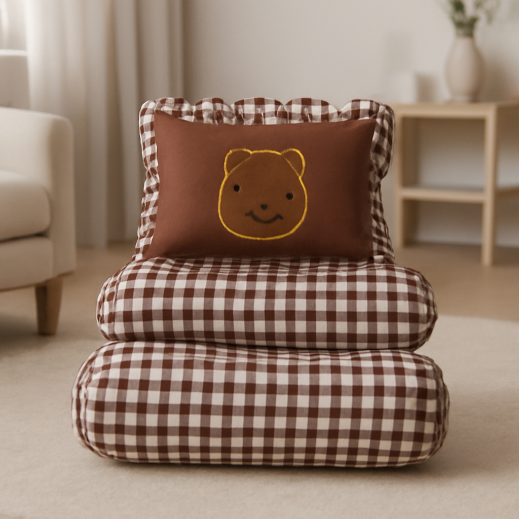 (Sarung Saja) Bantal Guling Mini Cele set isi 1 bantal dan 2 guling - Perlengkapan Bayi - bantal gul