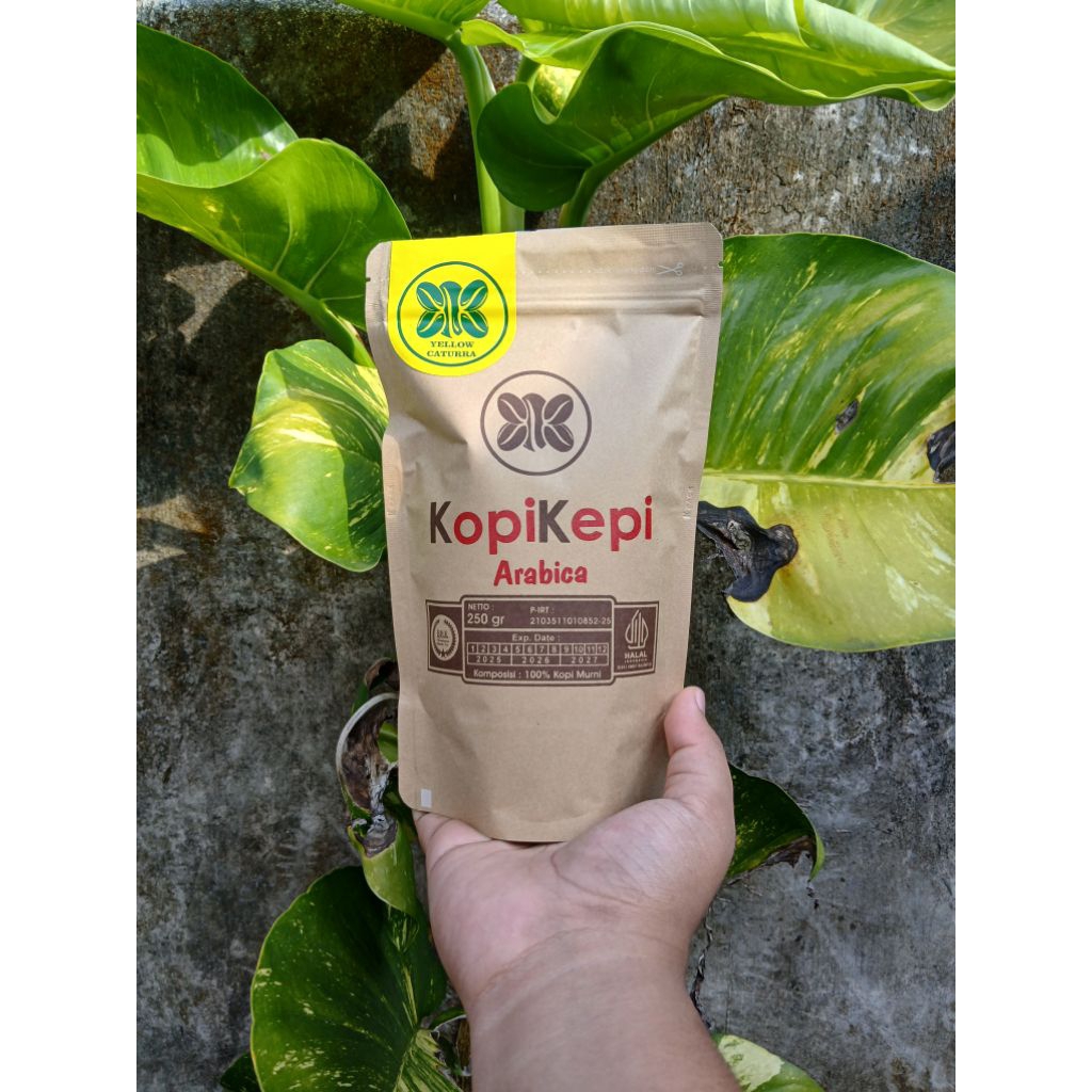 

kopi yellow caturra by kopikepi 100% biji kopi asli dari ijen bondowoso