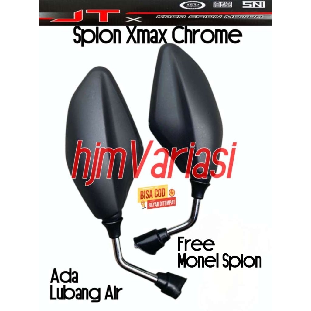 Spion Motor Model Xmax Chrome Vario Beat Pcx Adv Universal Honda