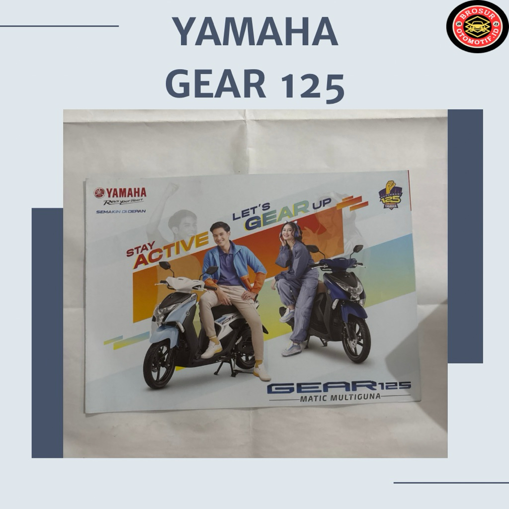 Brosur Yamaha Gear 125 ( leaflet )