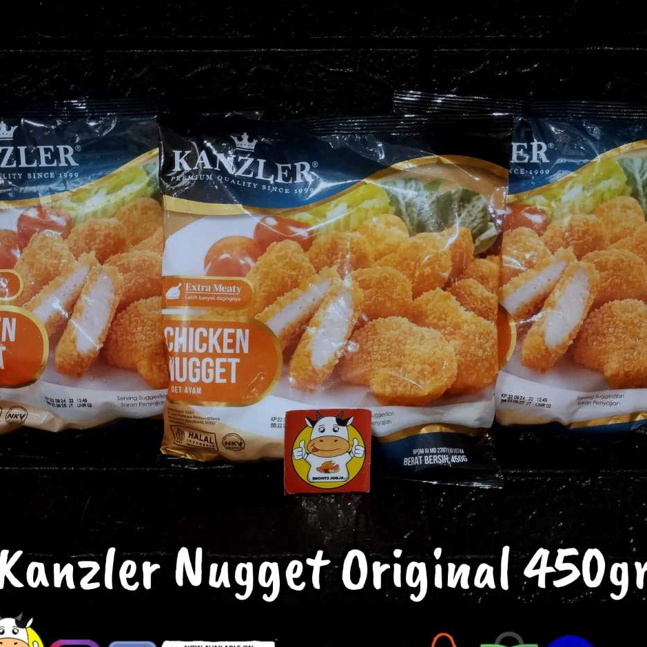 

KANZLER NUGGET ORIGINAL 450GR - FROZEN FOOD - BRONTZ JOGJA