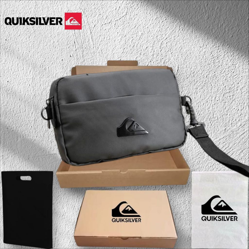 TAS QUICKSILVER WATERPROOF TAS QUICKSILVER TAS SELEMPANG QUICKSILVER SLINGBAG QUICKSILVER HANDBAG QU