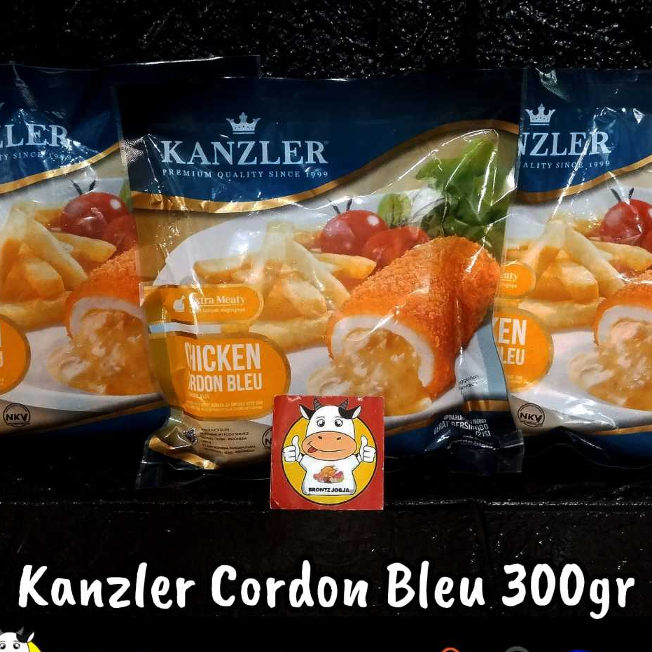 

KANZLER CHICKEN CORDON BLEU 300GR - BRONTZ JOGJA