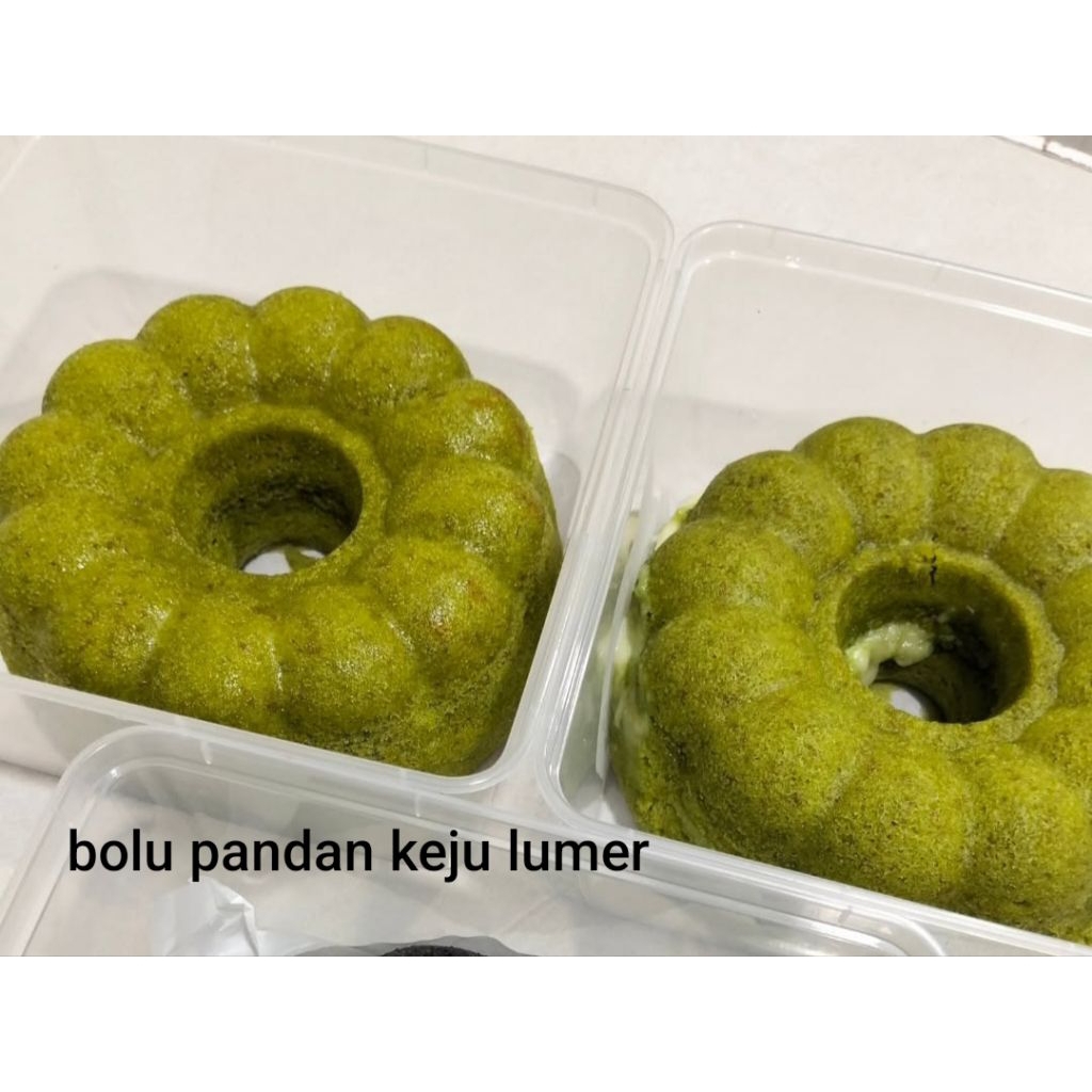 

Bolu pandan keju lumer uk 13cm