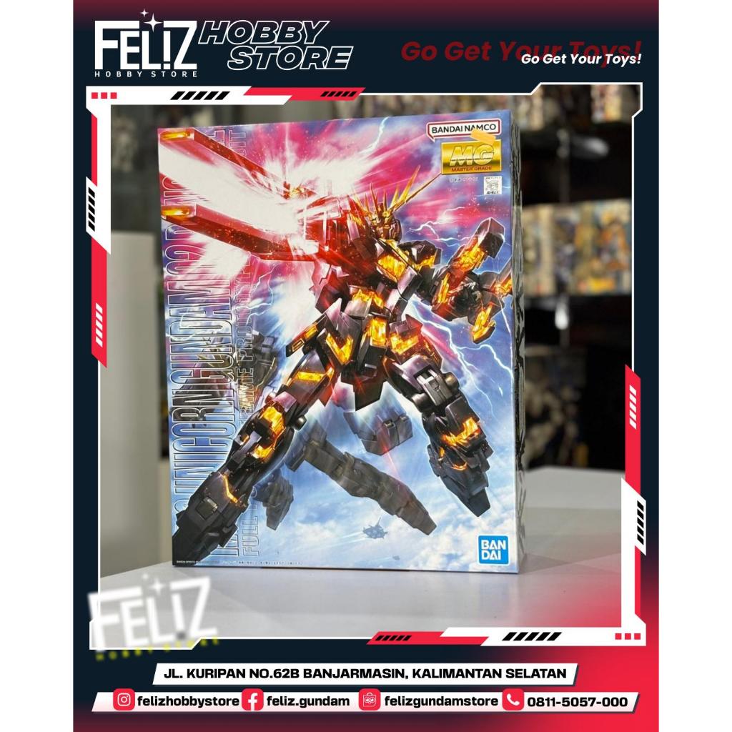 ( BANDAI ) MG 1/100 RX -0 UNICORN GUNDAM 02 BANSHEE OVA