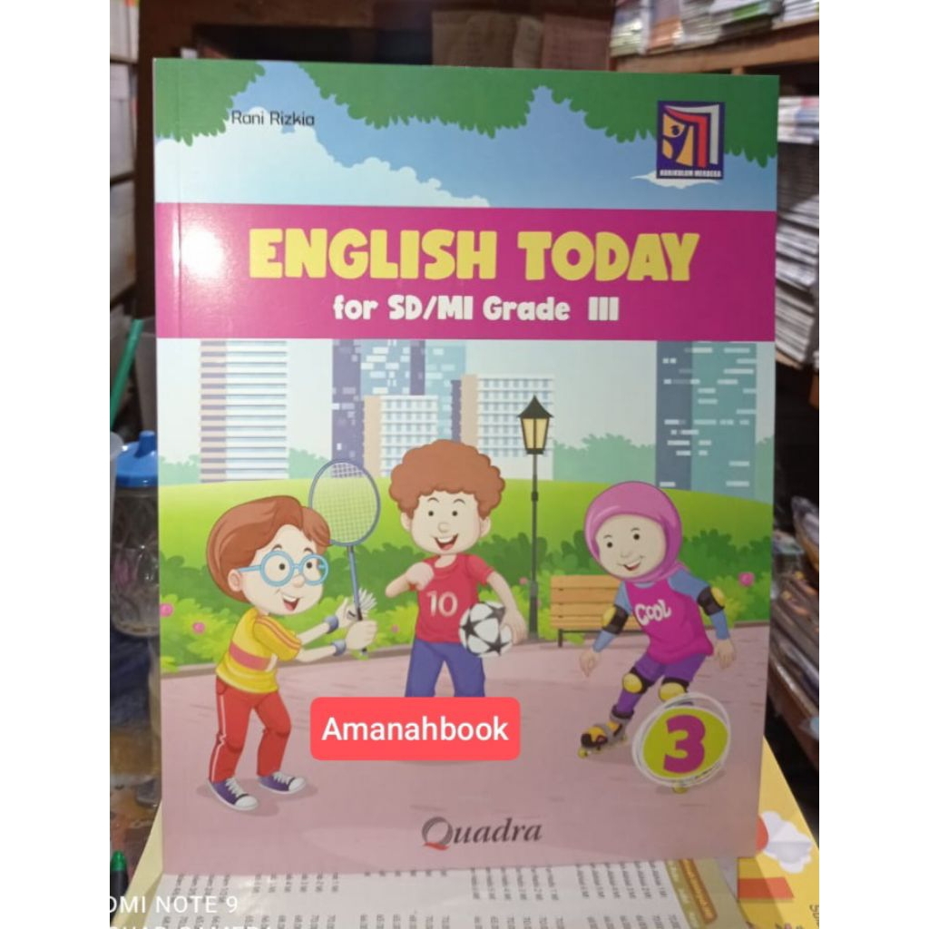 English Today Bahasa Inggris SD Kelas 3 Kurikulum Merdeka Quadra