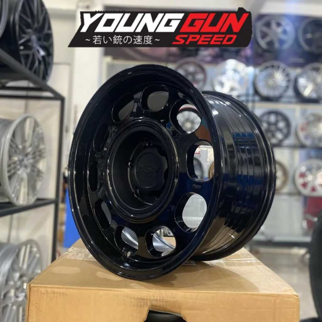 VELG MOBIL RING15 HSR KLG PCD 6X139,7 GLOSSY BLACK