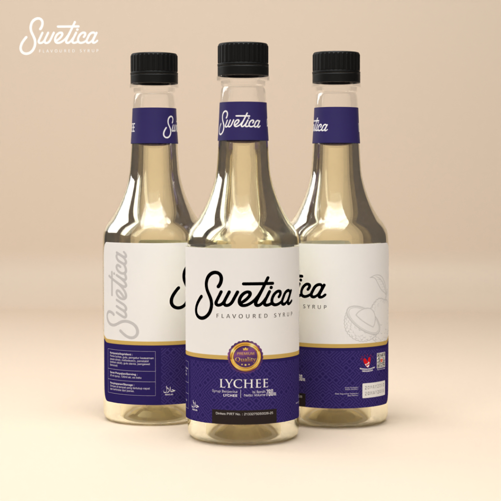 

Sirup Leci Premium Swetica 760ml Lychee Syrup Bartender Coffee