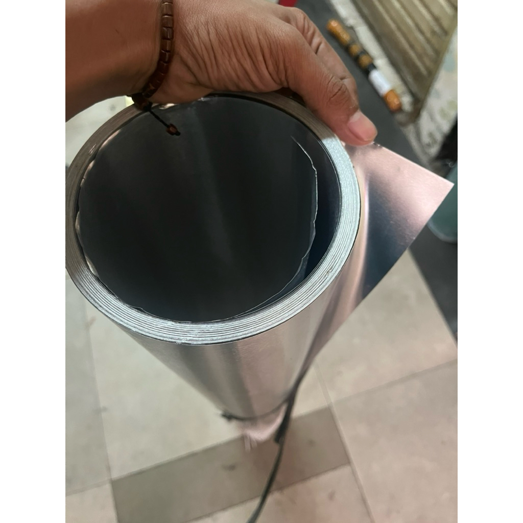 Seng plat alumunium tebal 0,3mm lebar 1meter panjang 10meter / alumunium anti karat / seng alumunium