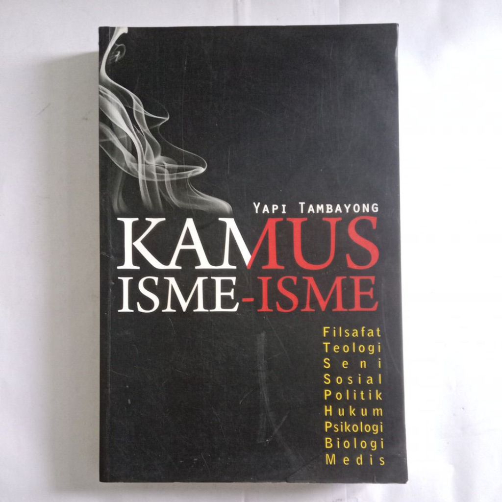 Buku Original KAMUS ISME-ISME By Yapi Tambayong