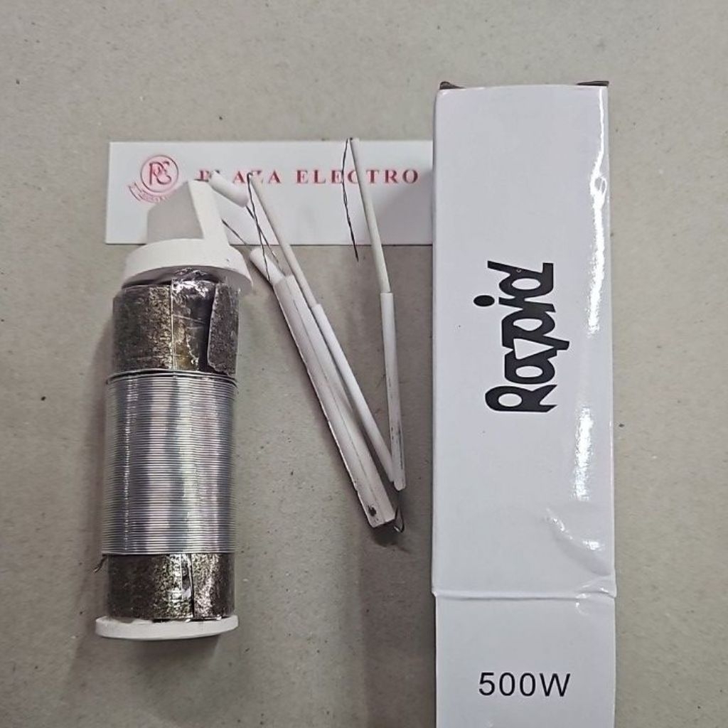 ELEMEN SOLDER LISTRIK KAYU BESAR 500 WATT RAPID ORIGINAL ASLI