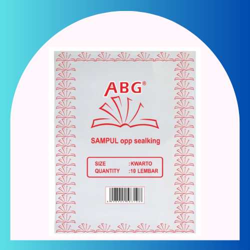 

Sampul Plastik ABG OPP Sealking Ukuran Kwarto – Isi 10 Lembar – Transparan Berkualitas