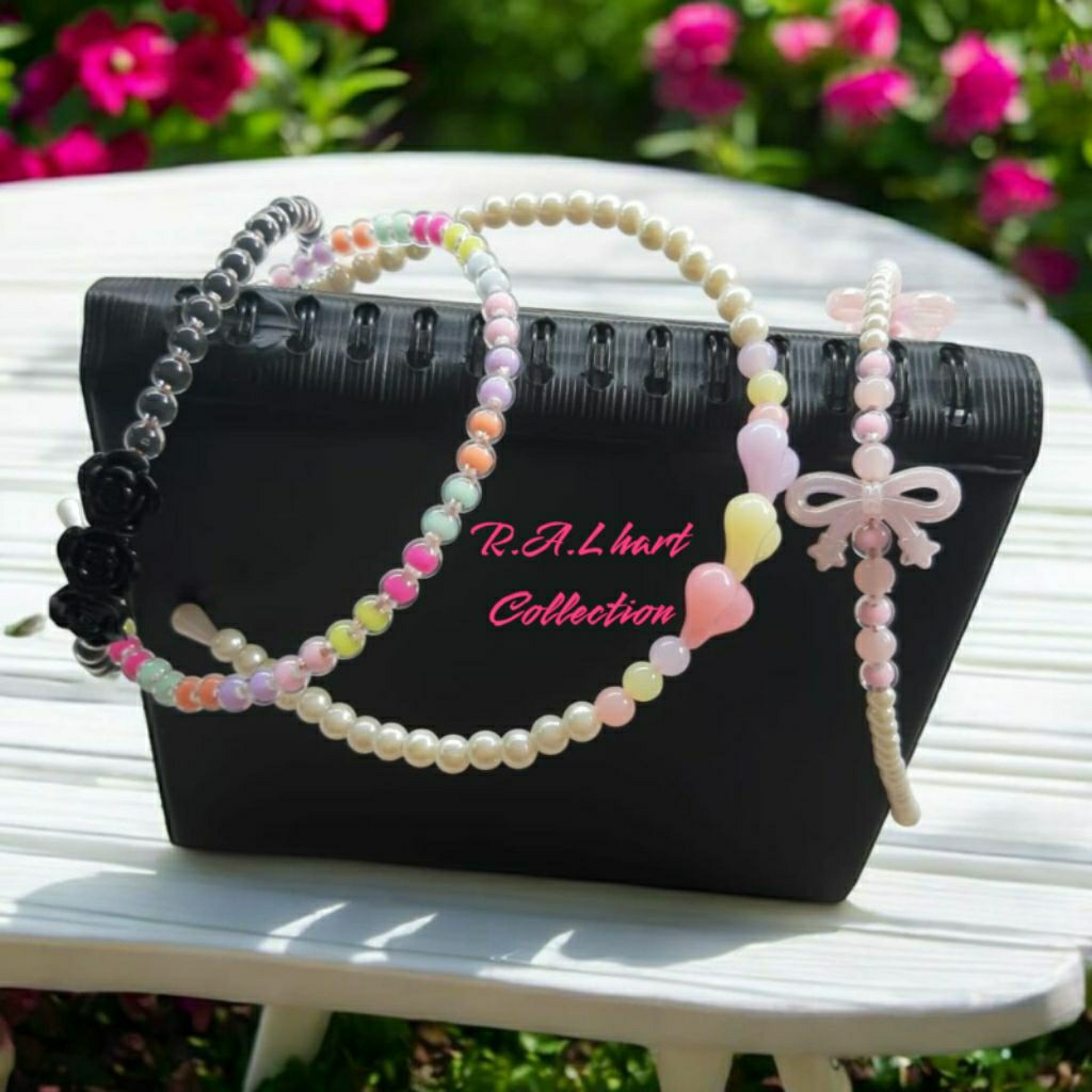 BANDO MOTE CANTIK / BANDO MUTIARA KOREA / BANDO WANITA ANAK REMAJA DAN DEWASA FASHION