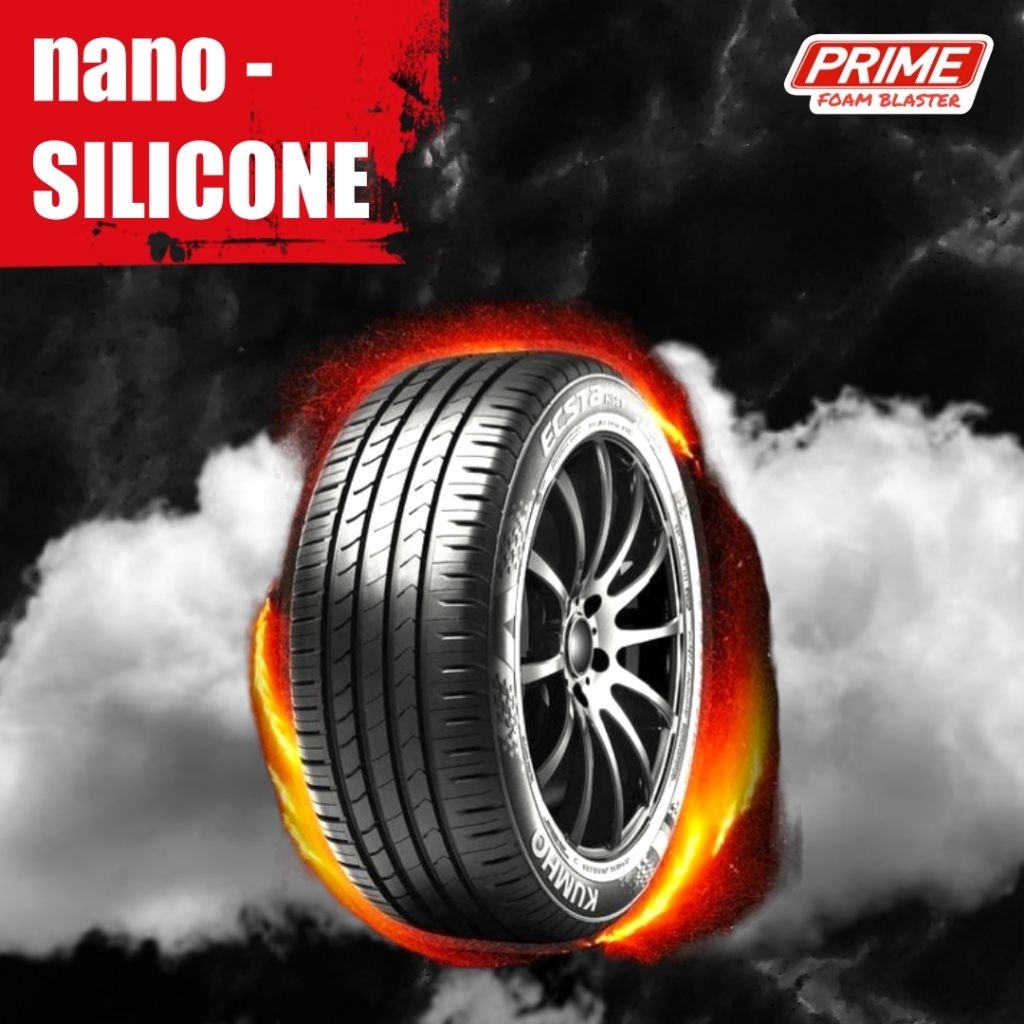 Semir Ban Mobil Tahan Lama Prime nano Silicone Pengkilap Ban Body Terbaik