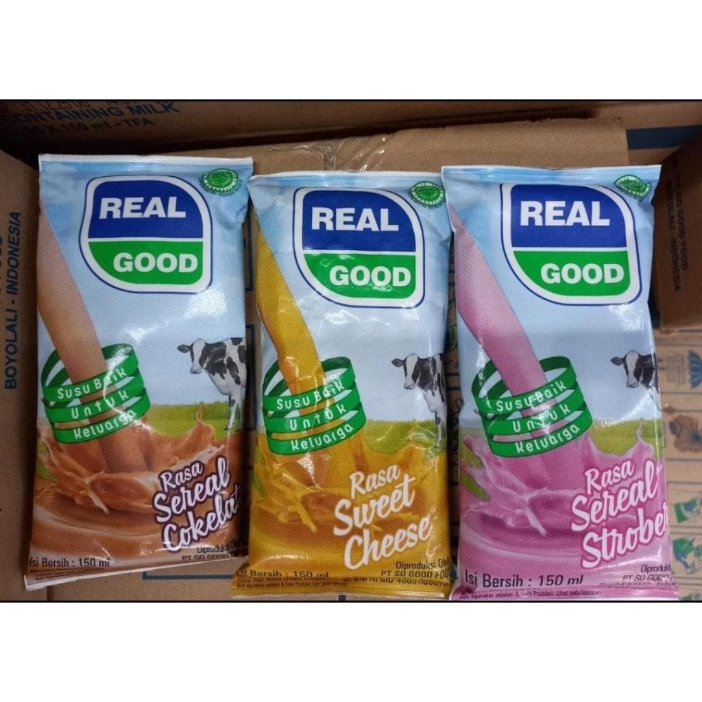 

Real Good susu bantal 150ml 5pcs