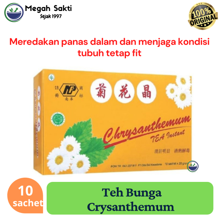 

[oddsolshop] pekanbaru/NP Chrysanthemum Tea Instan 200GR Minuman Serbuk Rasa Bunga Serunai