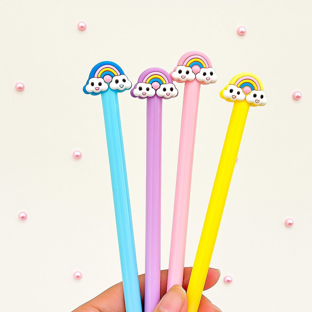 

Pulpen Pena Gel Awan Pelangi Pena Lucu Untuk Kado