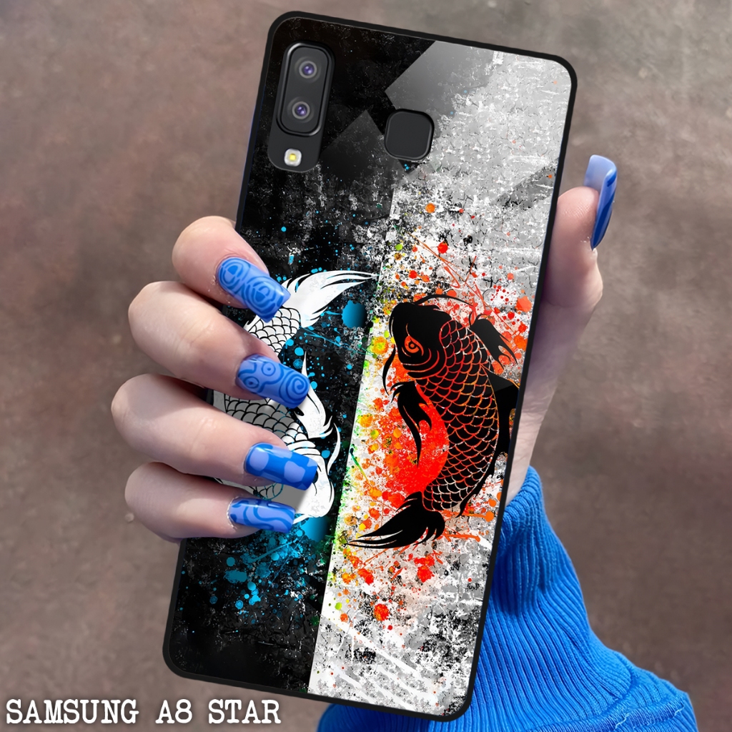 Case Samsung A8 star - Casing Hp Samsung - Kondom Hp Silikon - Mika Samsung Case Murah Cod
