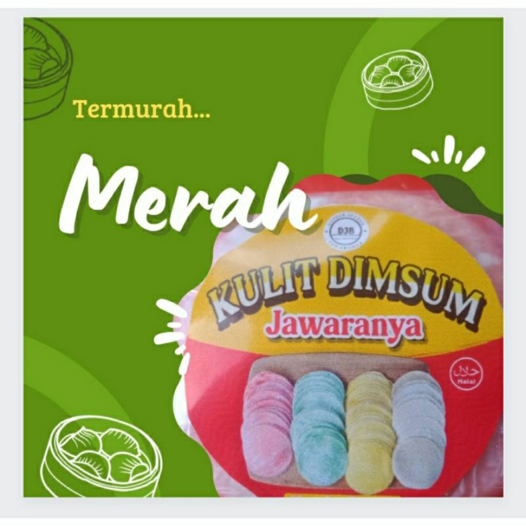 

[ JAWARANYA ] KULIT DIMSUM MIX 4 WARNA 8Cm dan 9Cm 100LEMBAR