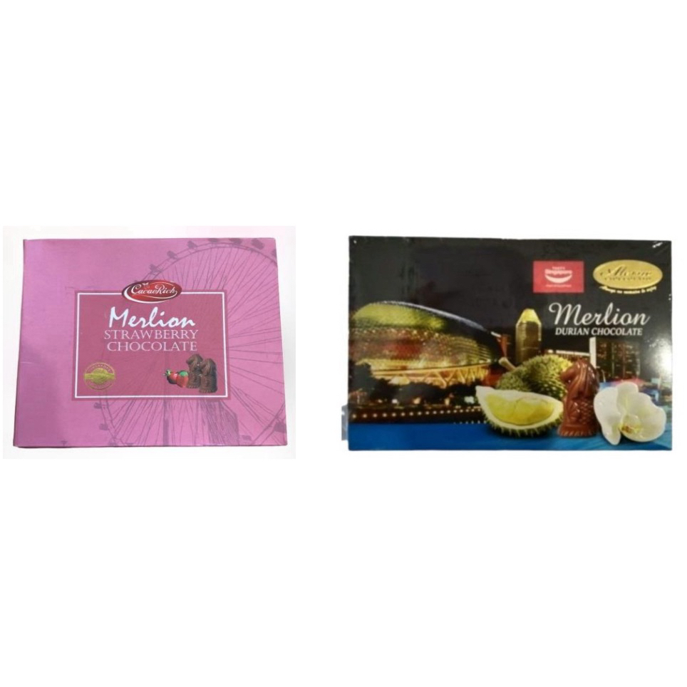 

Chocolate Import (Merlion Strawberry, Merlion Durian 62,5 gr)