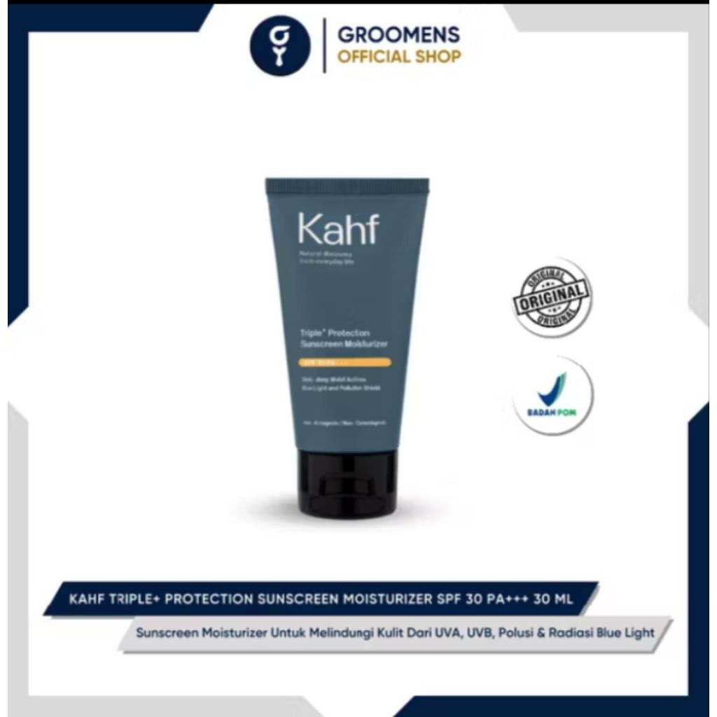 kahf Sunscreen kahf face spary kahf face serum