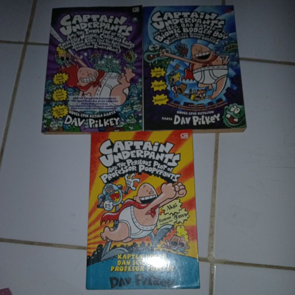 buku captain underpants