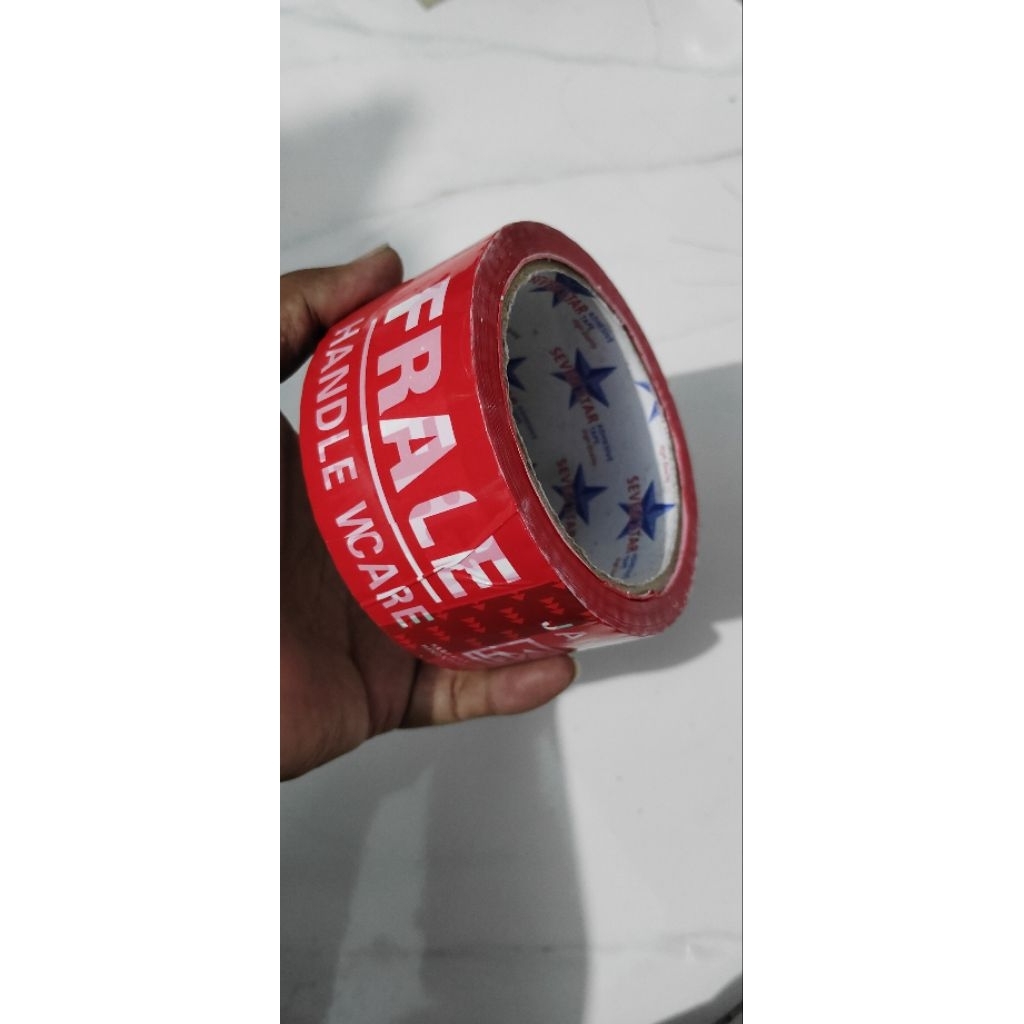 

Lakban Fragile Merah Video Unboxing 48 cm x 80 Yard