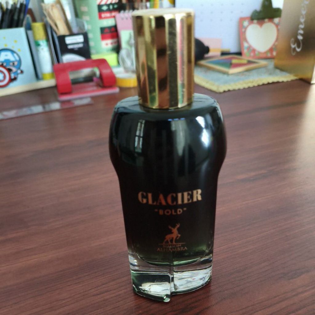 PRELOVED PARFUM GLACIER BOLD EDP 100ml by MAISON ALHAMBRA