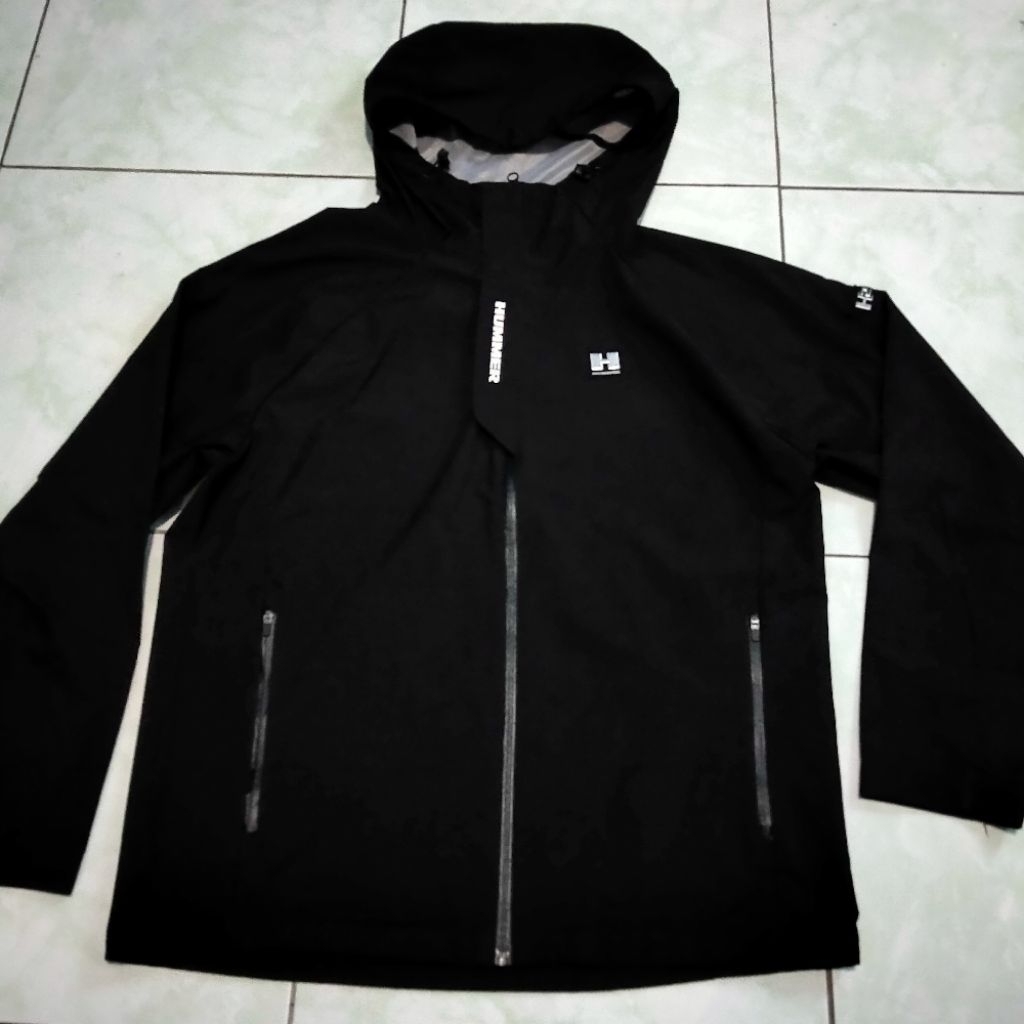 Jaket outdoor waterproof Hummer size L XL masuk blocktech