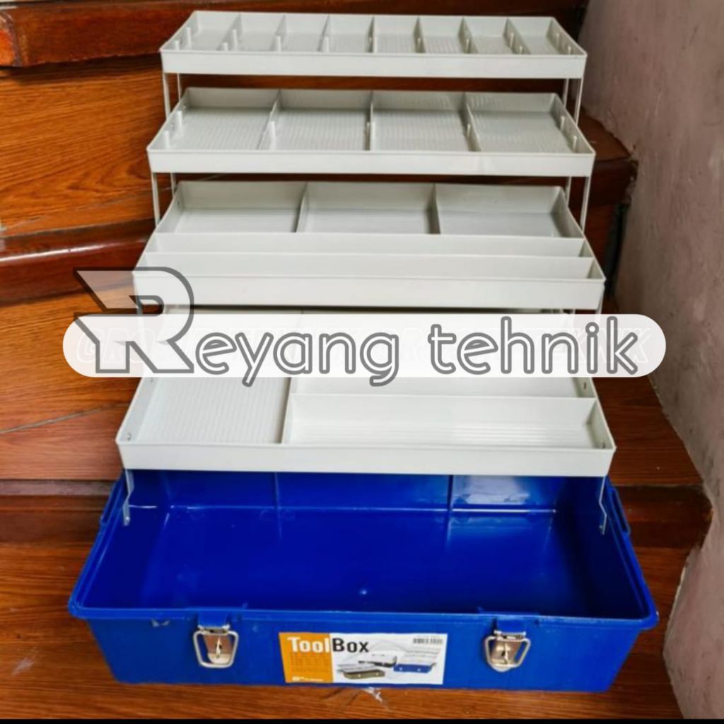 Tool Box SHUTER 4 Susun Laci Tool Box Plastik