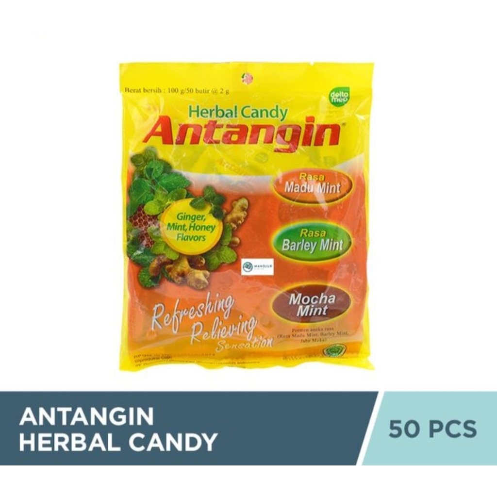 

Antangin Permen Herbal (Isi 50 Pcs)