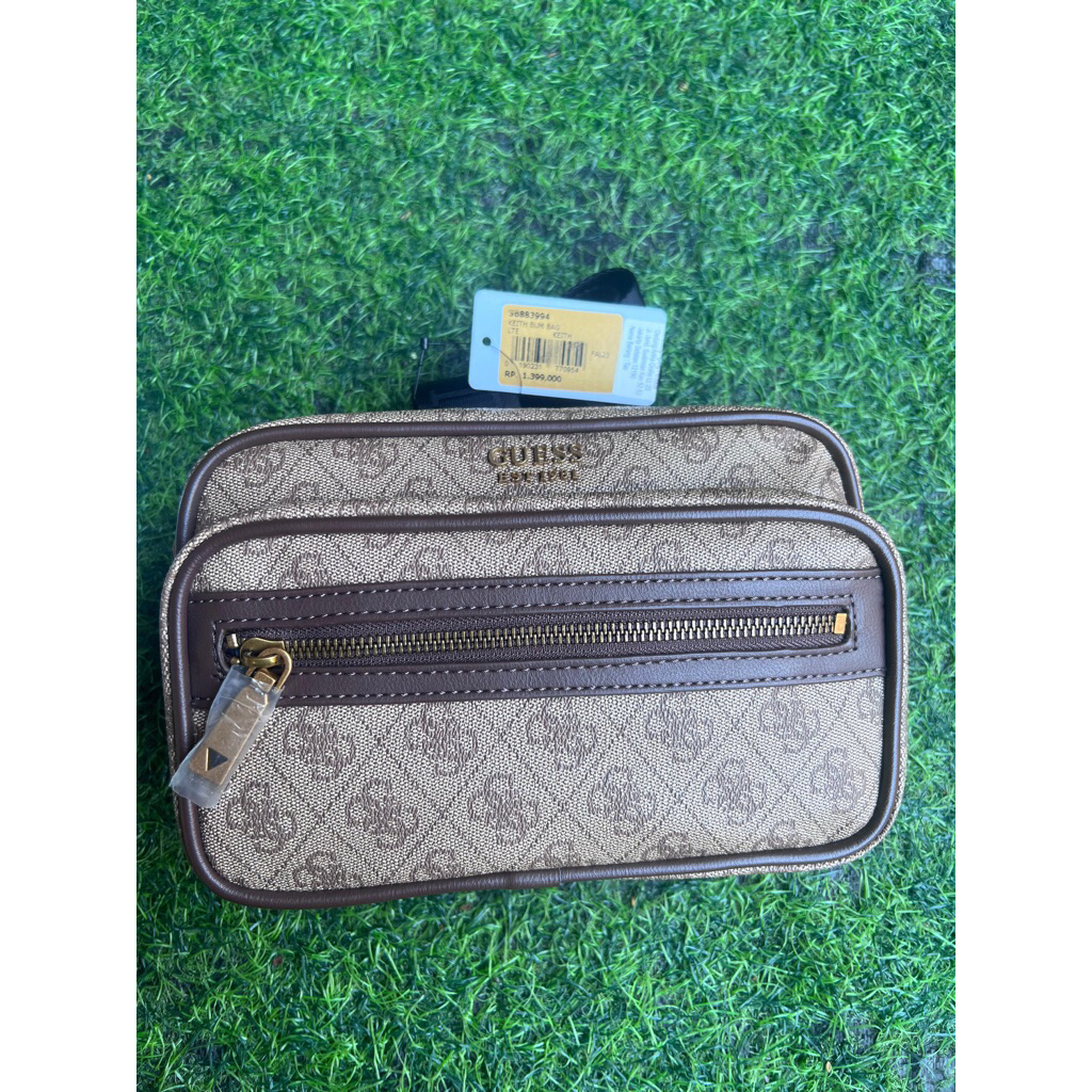 KEIT BUM BAG - TAS GUESS Pria ORIGINAL