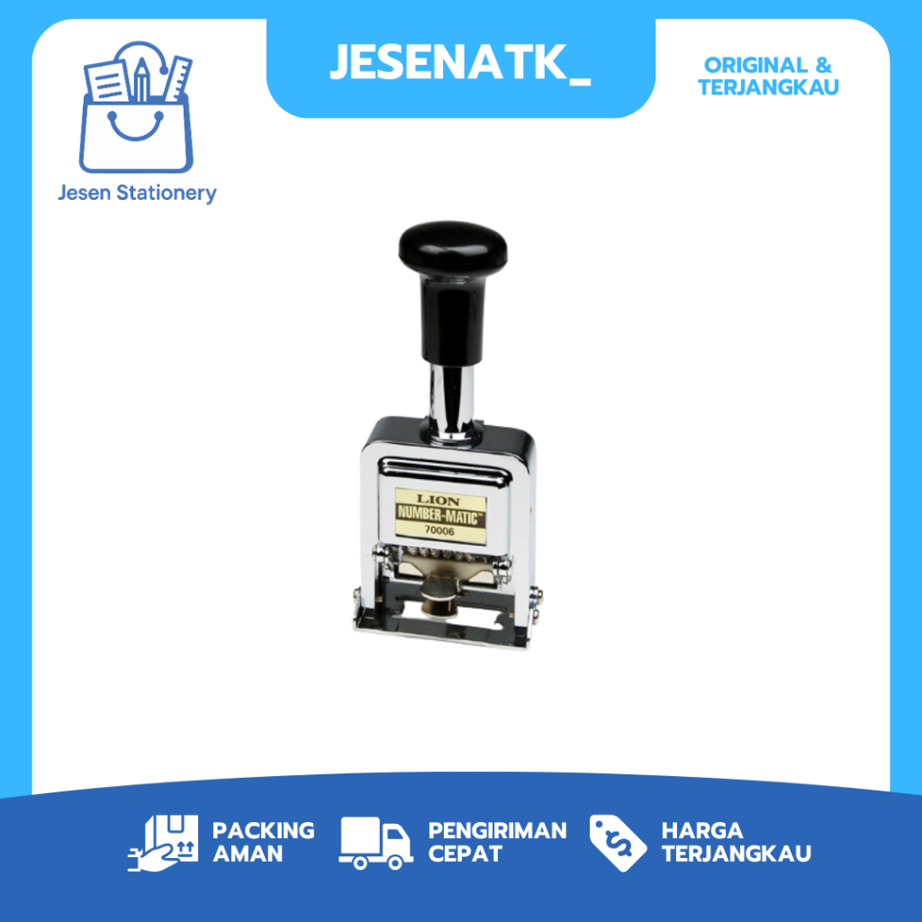 

Nomorator Lion 6 Digit: Mesin Penomoran Otomatis Japan Quality Automation Numberic Machine