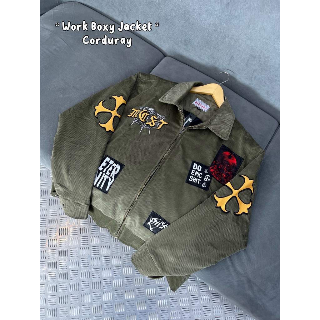 JACKET BOXY CORDUROY / JACKET BOXY CORDUROY PRIA