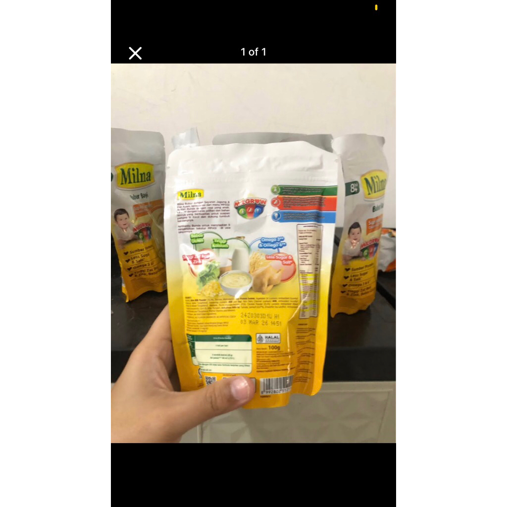 

Milna Bubur 8+