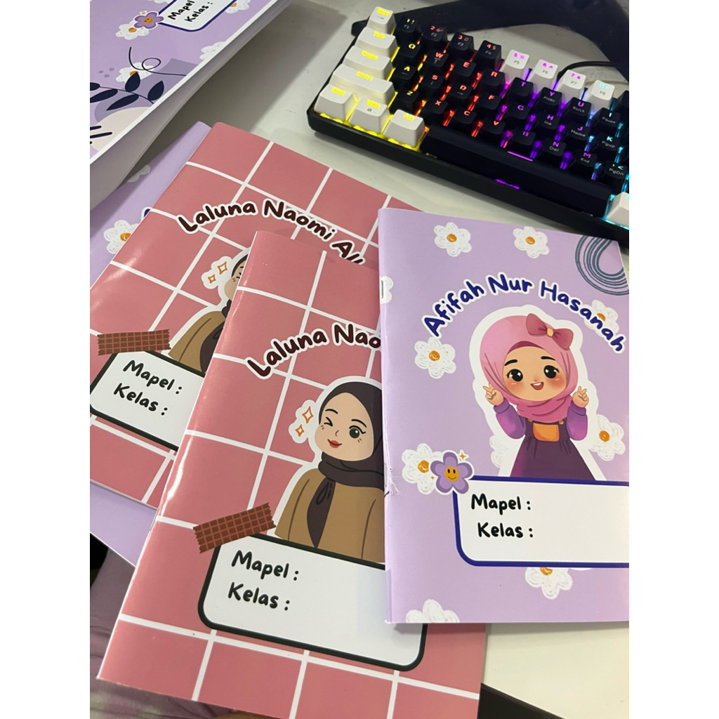 

Buku Tulis Custom Nama