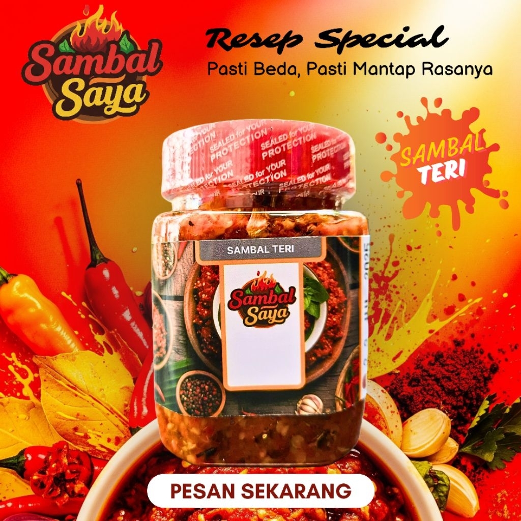 

Sambal Saya Teri ukuran 150ml