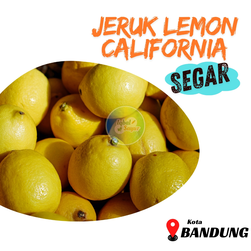 

Jeruk Lemon California Segar Bandung