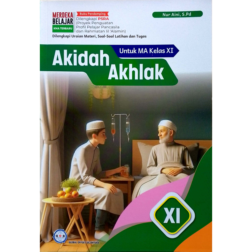 Buku Akidah Akhlak Kelas 11 MA Kumer GOS