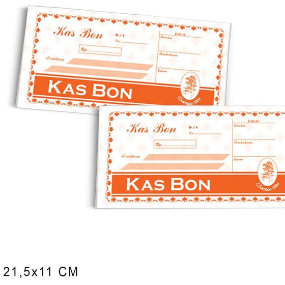 

Bamboo Buku Kas Bon 1/3 Folio [ECER] 1 pcs