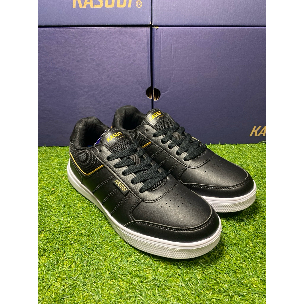 Sepatu sekolah - Velvet by kasogi warna hitam putih