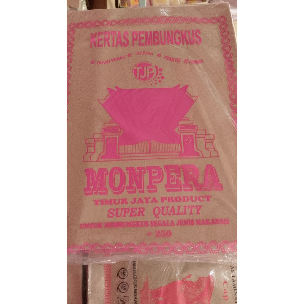 

kertas pembungkus monpera