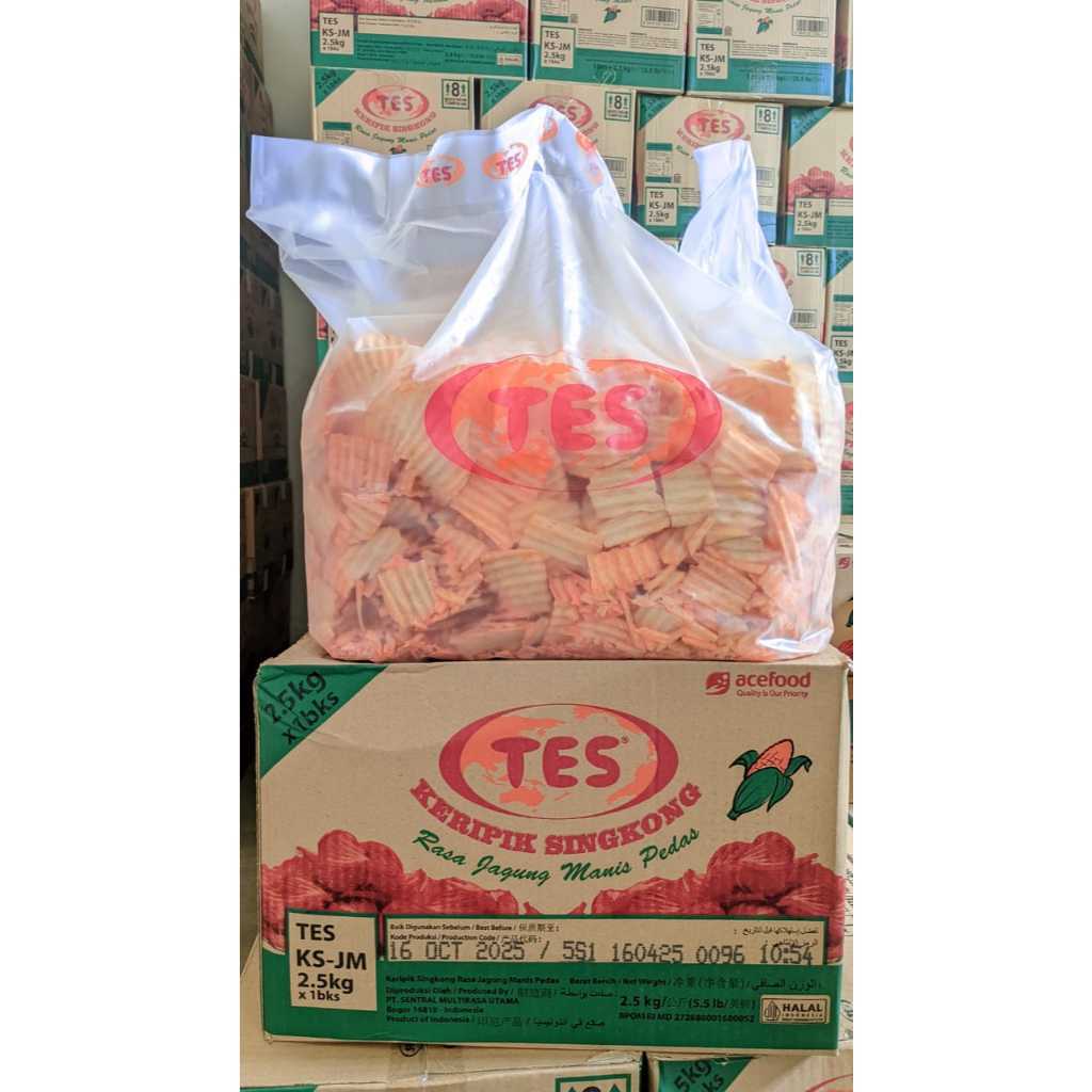 

Sehati Snack - Aneka Keripik Singkong Bakar Jagung | 250gr, 500gr Ecer