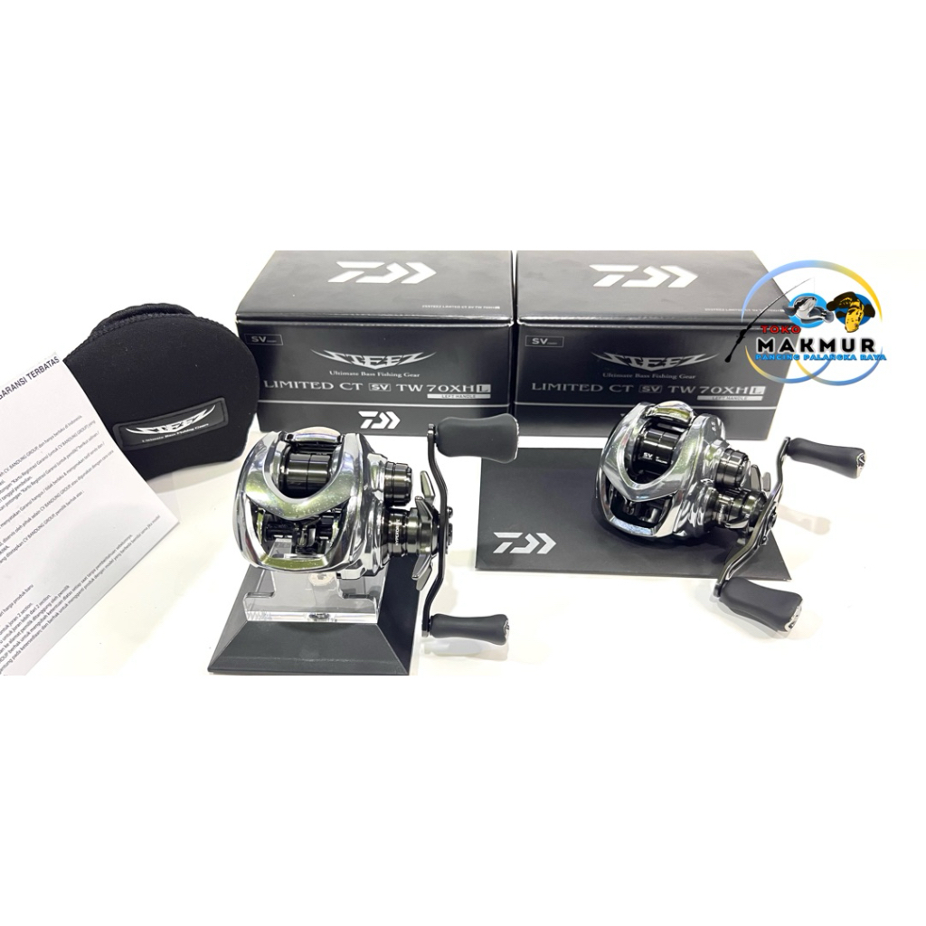 Reel BC DAIWA 2025 Steez Limited CT SV TW 70 XHL | Garansi Resmi 1 Tahun | Free Kaos | Made In japan