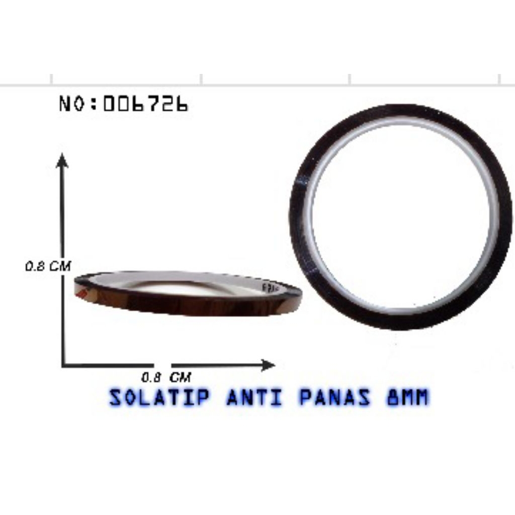 

SOLATIP ANTI PANAS 15 MM(1.5CM)